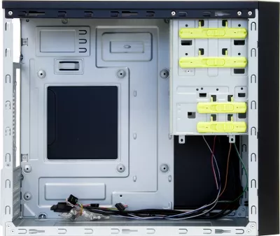 Kasë Chieftec HT-01B-OP, Mini Tower, micro ATX, e zezë