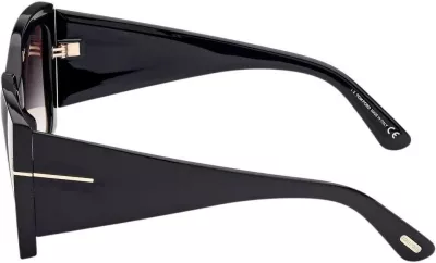 Syze dielli për femra Tom Ford Jacquetta FT0921 01B, të zeza [Madhësia: 54]