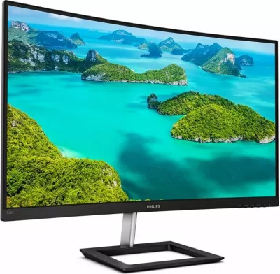 monitor Philips 328E1CA/00 31.5\" VA i lakuar 4K UHD 60Hz me altoparlantë, i zi