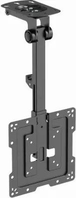 Mbajtëse tavani për TV/monitor Gembird CM-55ST-01, 23-55", e zezë
