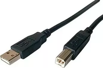 Kabllo USB 2.0 SHARKOON A në B 0.5m e zezë