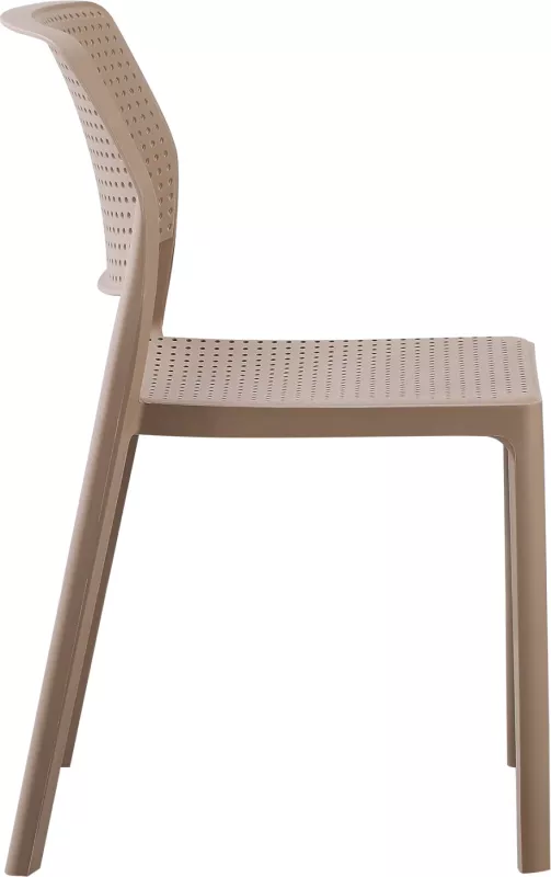 Karrige për jashtë COMFEE FH6101.04 polipropileni ngjyrë kapuçino 41x57x82H cm