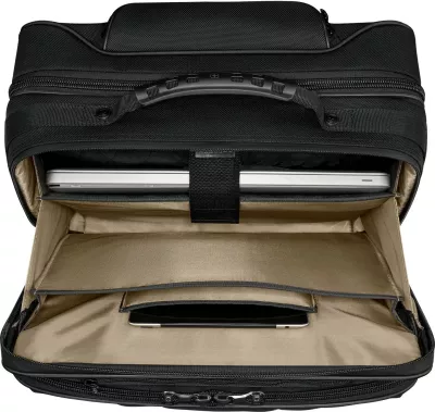 Çantë laptopi Wenger Legacy Black Series 15.6 inç me rrota, e zezë