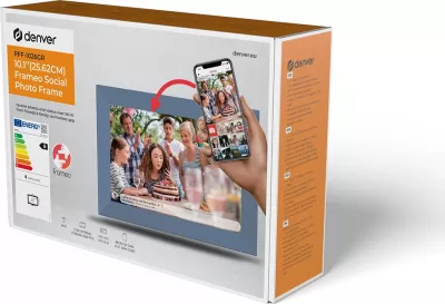Kornizë digjitale Denver Frameo PFF-1026GR, 10.1", 16 GB, Gri