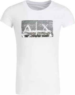 Maicë për femra Armani Exchange 8NYTDL YJ73Z, e bardhë [Madhësia: XS]