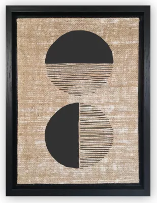 Pikturë dekorative në kanavacë Wallity, shumëngjyrëshe, LSJ17893327825, 36x46cm