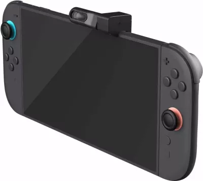 Kamerë kompakte Nacon për Nintendo Switch 2, Full HD 1080p, e zezë