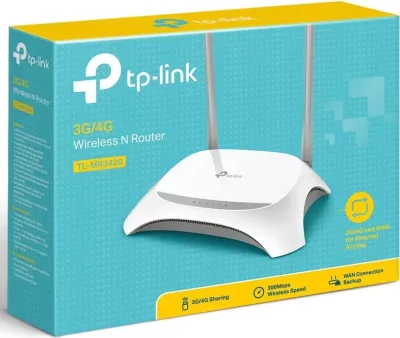 Ruter TP-Link TL-MR3420, 10/100 MB/s, i bardhë