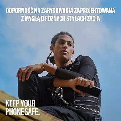 Xham mbrojtës PanzerGlass SAFE Ultra-Wide Fit për iPhone 15 Plus