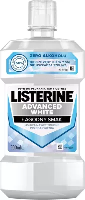 Shpëlarës goje Listerine Advanced White 500ml