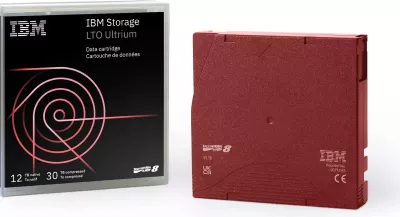 Kasetë LTO Lenovo IBM Ultrium 8, 12TB/30TB, e kuqe