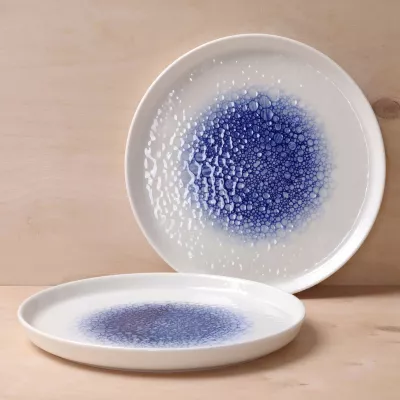 Pjatë për pasta Fine Dine Serenity 260 mm, blu, set 6 copë