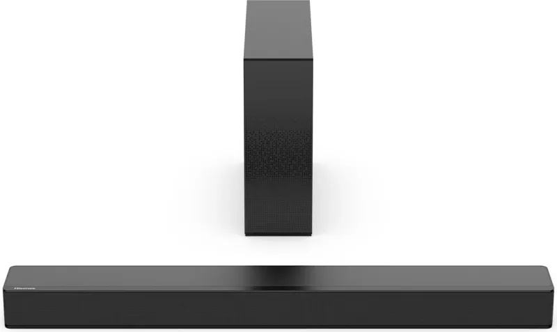 Soundbar HISENSE HS2100, 2.1 kanale, 240 W, E zezë