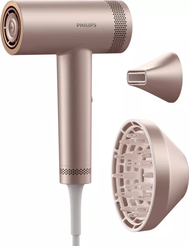 Tharëse flokësh Philips 8000 BHD837/10, rozë