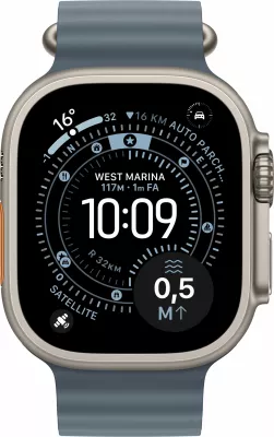 Smartwatch Apple Watch Ultra 3 Titanium Cellular 49mm Ocean maritimblau