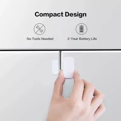 Sensor dere dhe dritare AQARA T1 DW-S03D Zigbee 3.0, i bardhë, set 2 pjesë (sensor + magnet)