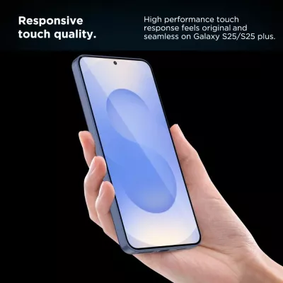 Xham mbrojtës Tech-Protect Quick Set+ për Samsung Galaxy S25+, Transparent, set prej 2 copë
