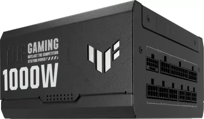 Kasë energjie ASUS TUF Gaming 1000W, 80 PLUS Gold, plotësisht modulare, e zezë