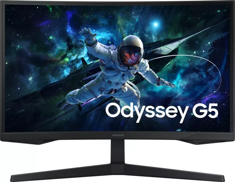 Monitor Samsung Odyssey G5 LS27CG552EUXEN, 27", Quad HD, 165 Hz, LED, i zi