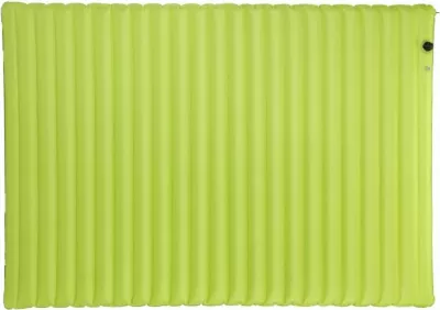 Dyshek me ajër dopio BRUNNER Alveo Double 0412028N 220x142 cm, me çantë, jeshile