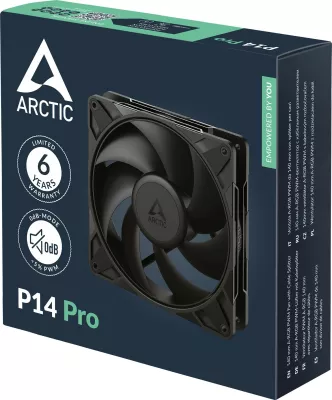 Ventilator kase ARCTIC P14 Pro, i zi