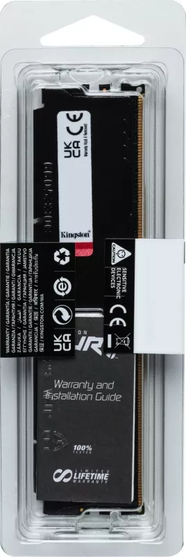 RAM Memorje Kingston FURY Beast 16GB 6000MT/s DDR5 CL30 DIMM, e zezë