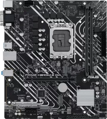 Pllakë amë ASUS PRIME H610M-E D4-CSM, Intel, LGA 1700, DDR4-SDRAM, 64 GB
