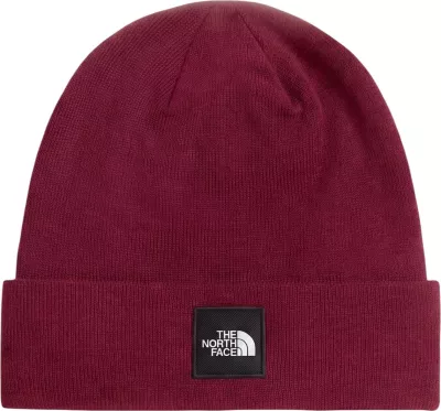 Kapelë beanie për meshkuj The North Face Dock Worker Rcycled BNE, bordo