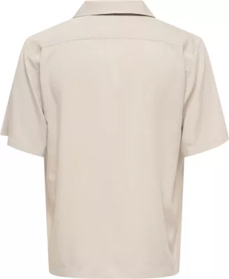 Këmishë për meshkuj Only & Sons Onsperu 22036397, bezhë e çelët [Madhësia: XS]