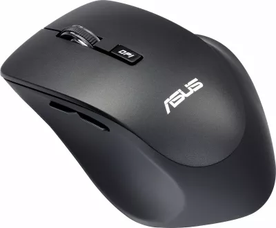 Maus ASUS WT425, Optik, RF Wireless, 1600 DPI, Ngjyrë e zezë