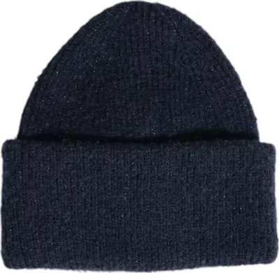 Kapelë dimri për femra Pieces Pcpyron Lurex Hood Noos Bc 17114859, e kaltër