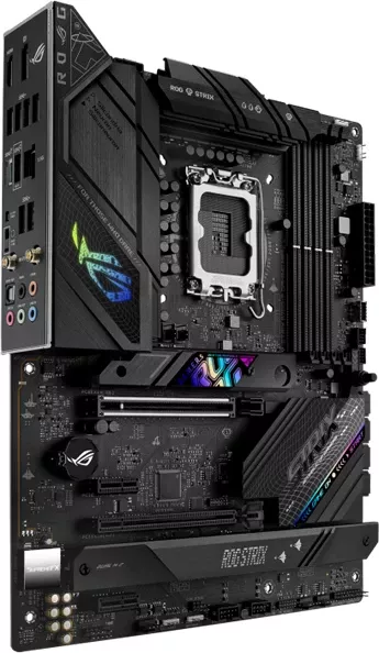 Pllakë amë ASUS ROG STRIX B760-F Gaming WiFi, LGA1700, ATX, DDR5, 3x M.2, PCIe 5.0, 2.5GbE, WiFi 6E, Bluetooth 5.3