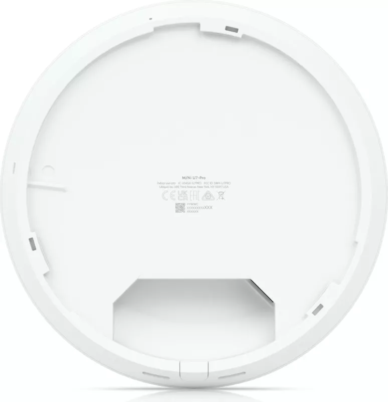Access Point Ubiquiti U7 Pro, 5400 Mbit/s, 2.4 GHz, 5 GHz, 6 GHz, Bardhë