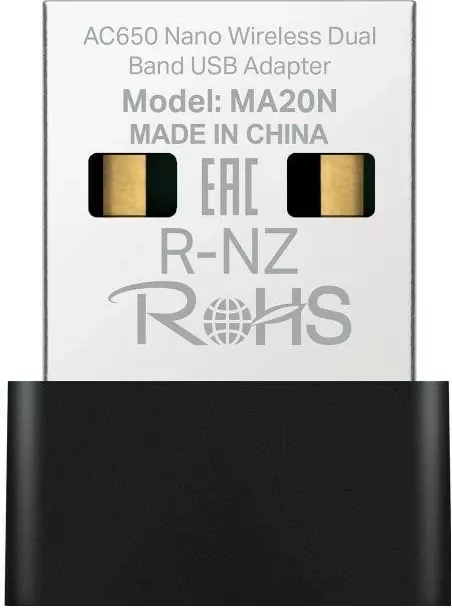 Adapter Wi-Fi USB Mercusys MA20N, AC650 Nano
