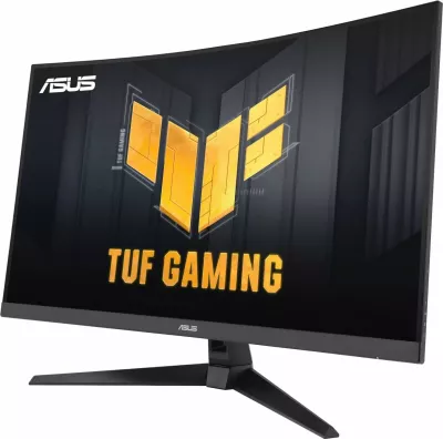 Monitor Asus TUF Gaming VG27WQ3B, 27 inç, VA, QHD, 1 ms, 180 Hz, FreeSync Premium, 1000R i lakuar, zi