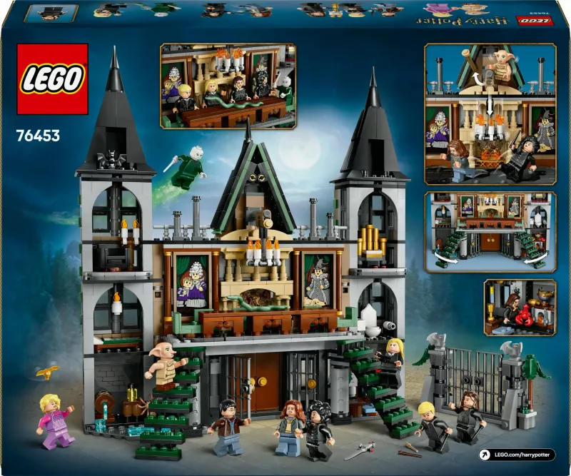 Set ndërtimi LEGO Harry Potter Landsitz der Familie Malfoy 76453, shumëngjyrësh