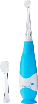 Furçë dhëmbësh elektrike për fëmijë Brush-Baby BabySonic blu, 1 copë