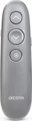 Prezantues wireless DICOTA, Virtual Presenter, 5 butona, laser pointer, gri