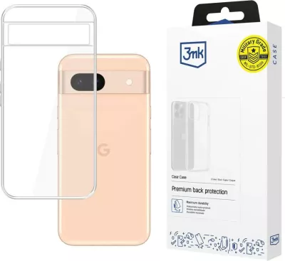 Mbështjellës 3mk Protection Clear Case për Google Pixel 8A 5G, transparent