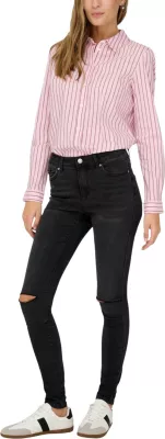Këmishë për femra Jacqueline de Yong JDYMIO L/S WVN NOOS, rozë [Madhësia: 38]