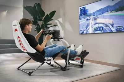Sedilje sim racing Playseat Challenge DD F1 Edition, e bardhë/zezë