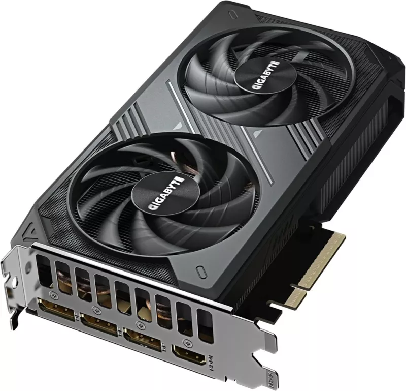 Kartelë grafike Gigabyte GeForce RTX 5060 WINDFORCE OC 8G, 8GB GDDR7, PCI-E 5.0, e zezë