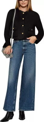 Xhinse për femra Tommy Hilfiger DNM KRIS 70's Wide L WW0WW46731, denim [Madhësia: W25 L30]
