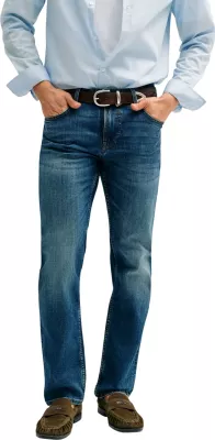 Pantallona për meshkuj Guess ANGELS M6YAN2 D1476, denim i errët [Madhësia: W30 L32]