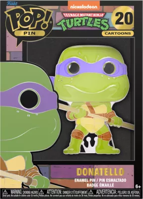 Pin koleksionues Funko POP! Pin TMNT Donatello #20