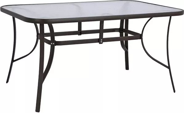Tavolinë metalike ngjyrë kafe 150x90x72 FH5145.02