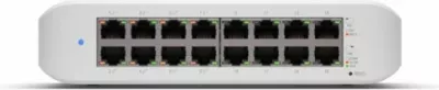 Switch Ubiquiti UniFi Switch Lite 16 PoE, L2, Gigabit Ethernet, i bardhë