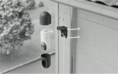 Mbështjellës Ubiquiti Unifi UACC-Flex-Cam-PWM, i zi