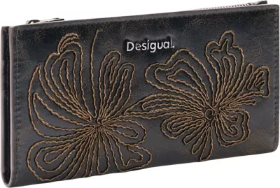 Portofol për femra Desigual MONE_MISTRAL CLARISA 26WAYP19, kafe