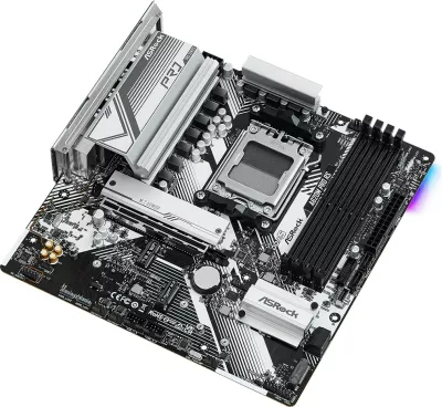 Pllakë amë ASRock A620M Pro RS, AMD, Socket AM5, DDR5-SDRAM, 192 GB, e zezë